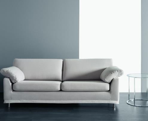 Fredrik 3-seter krom