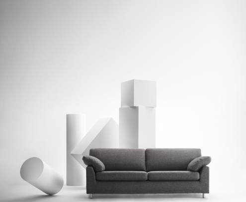 Fredrik 3 seter krom tosca 09